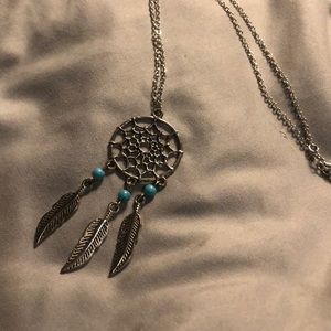 Dream catcher necklace